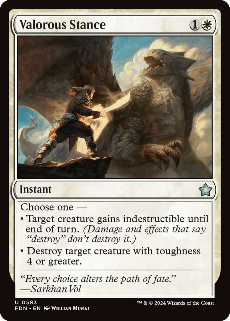 Valorous Stance · Foundations