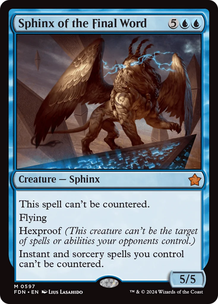 Sphinx of the Final Word · Foundations