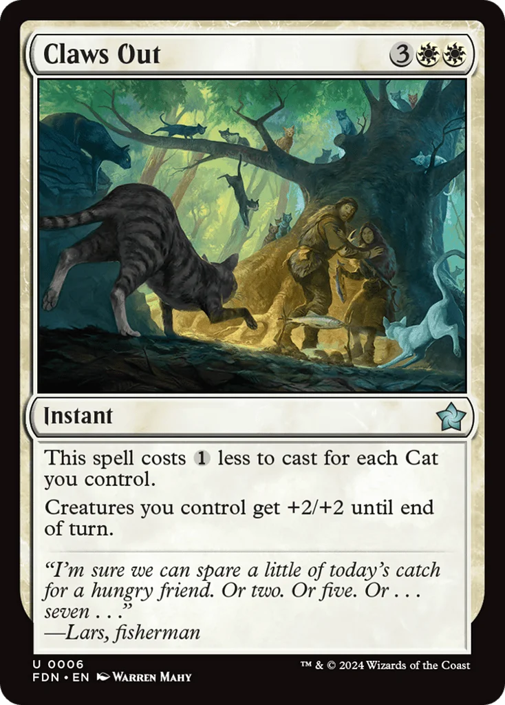 Claws Out · Foundations