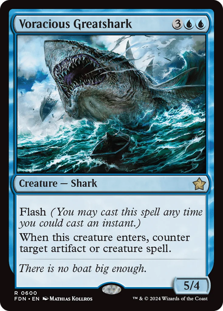 Voracious Greatshark · Foundations