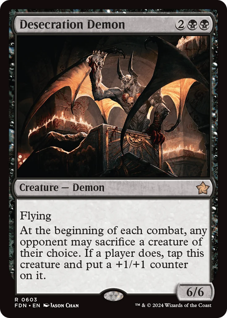 Desecration Demon · Foundations