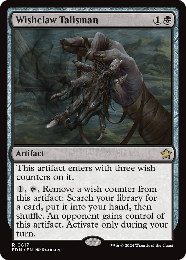 Wishclaw Talisman · Foundations