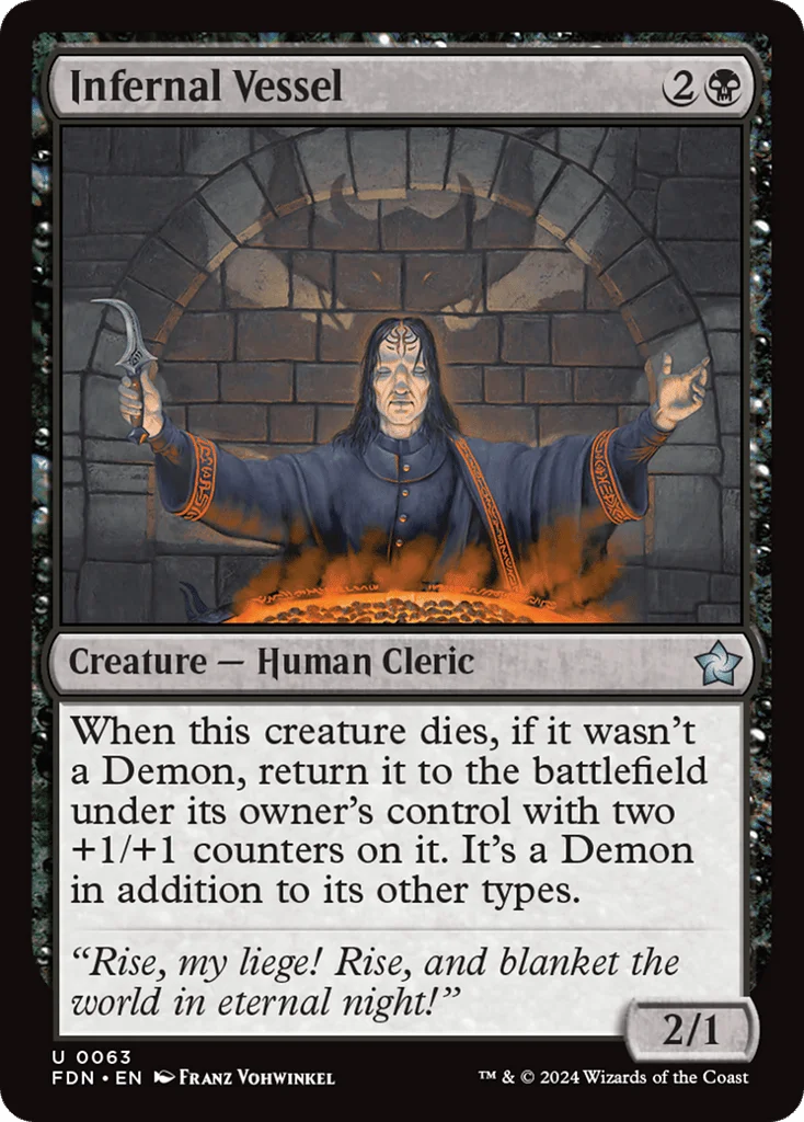 Infernal Vessel · Foundations