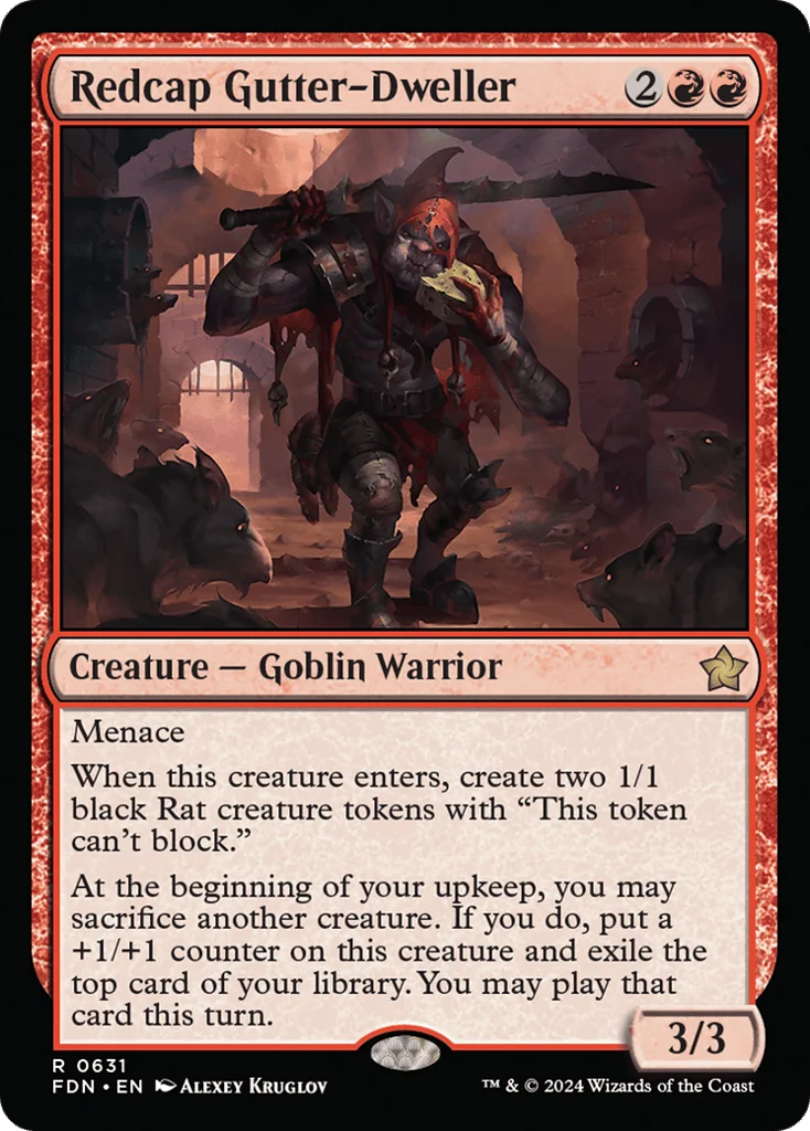 Redcap Gutter-Dweller · Foundations