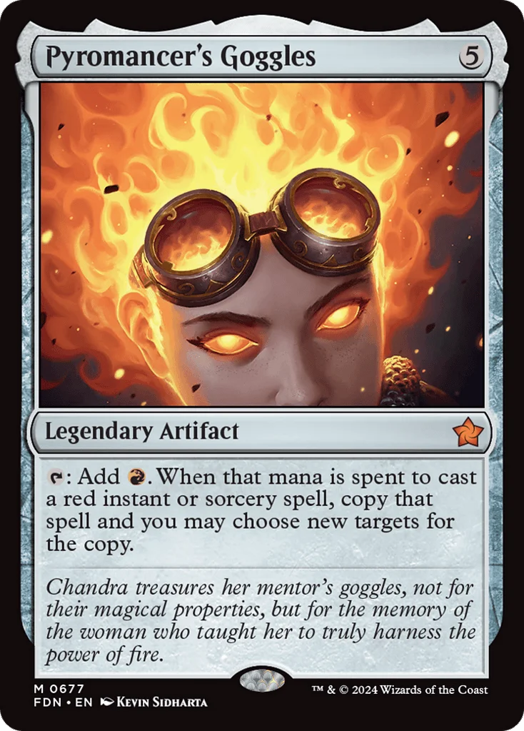 Pyromancer's Goggles · Foundations