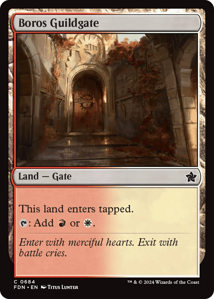 Boros Guildgate · Foundations