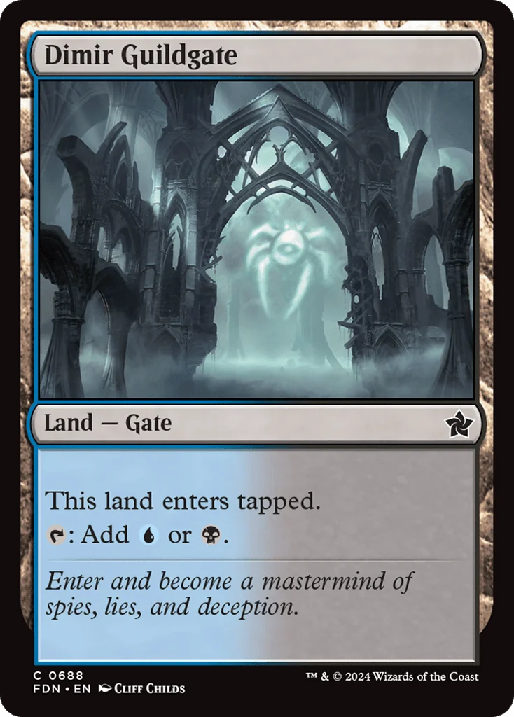 Dimir Guildgate · Foundations