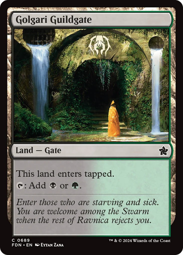 Golgari Guildgate · Foundations
