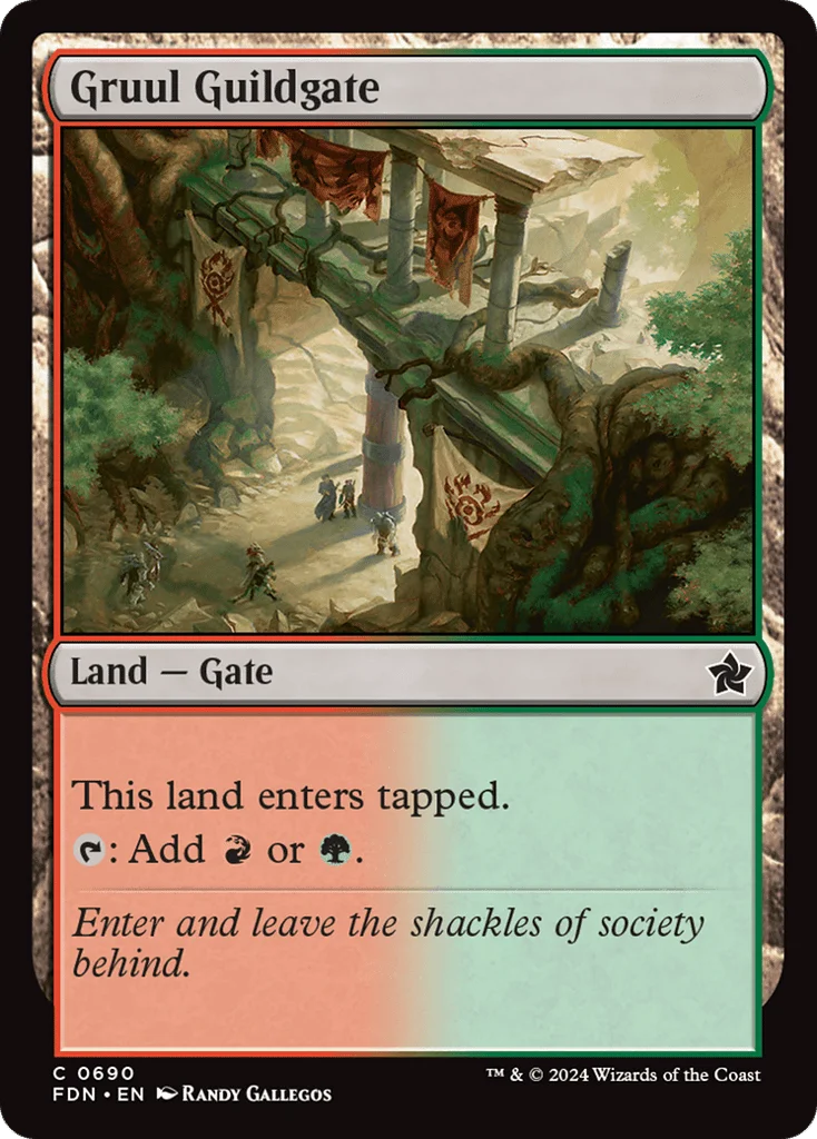Gruul Guildgate · Foundations