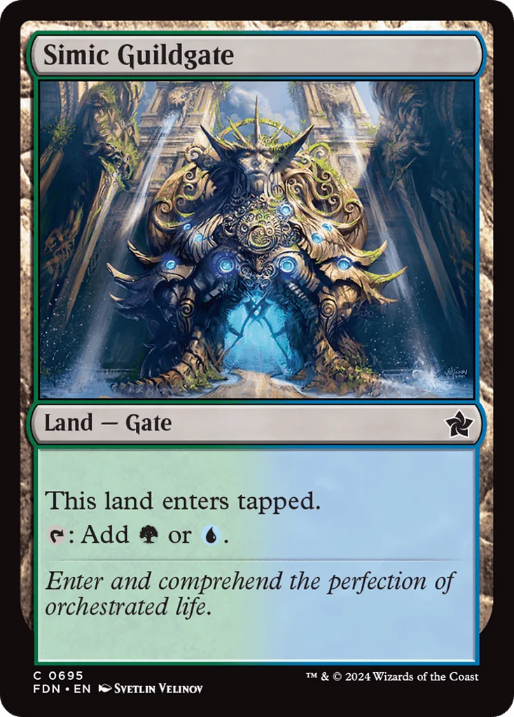 Simic Guildgate · Foundations