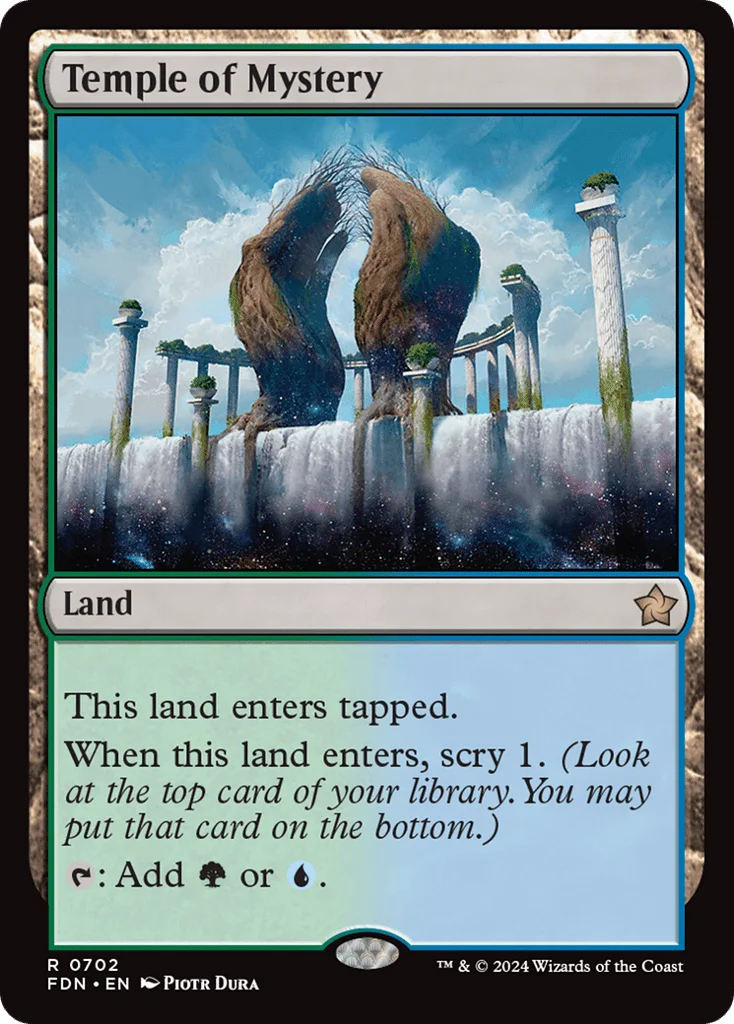 Temple of Mystery · Foundations