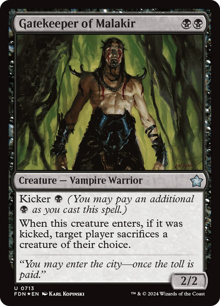 Gatekeeper of Malakir · Foundations