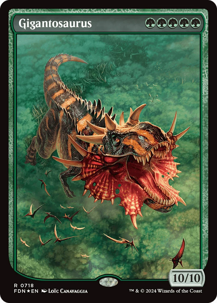 Gigantosaurus · Foundations