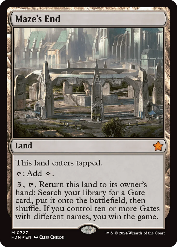 Maze's End · Foundations