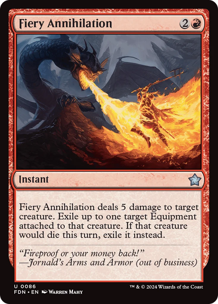 Fiery Annihilation · Foundations