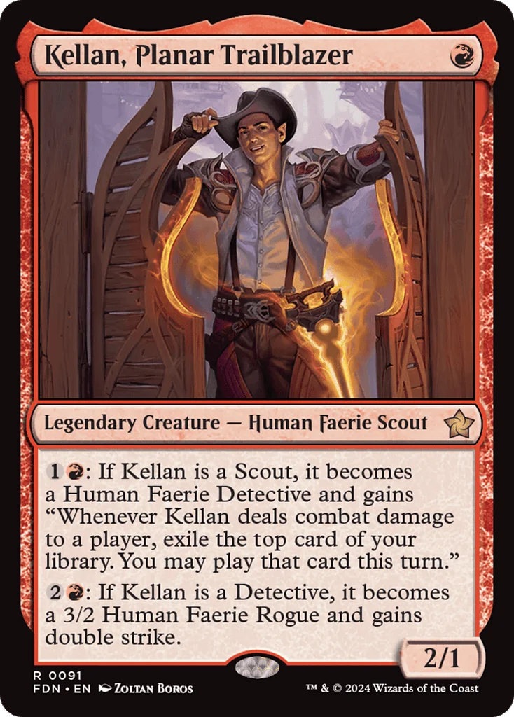Kellan, Planar Trailblazer · Foundations