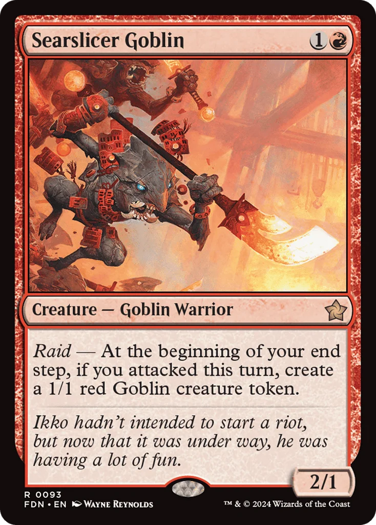 Searslicer Goblin · Foundations
