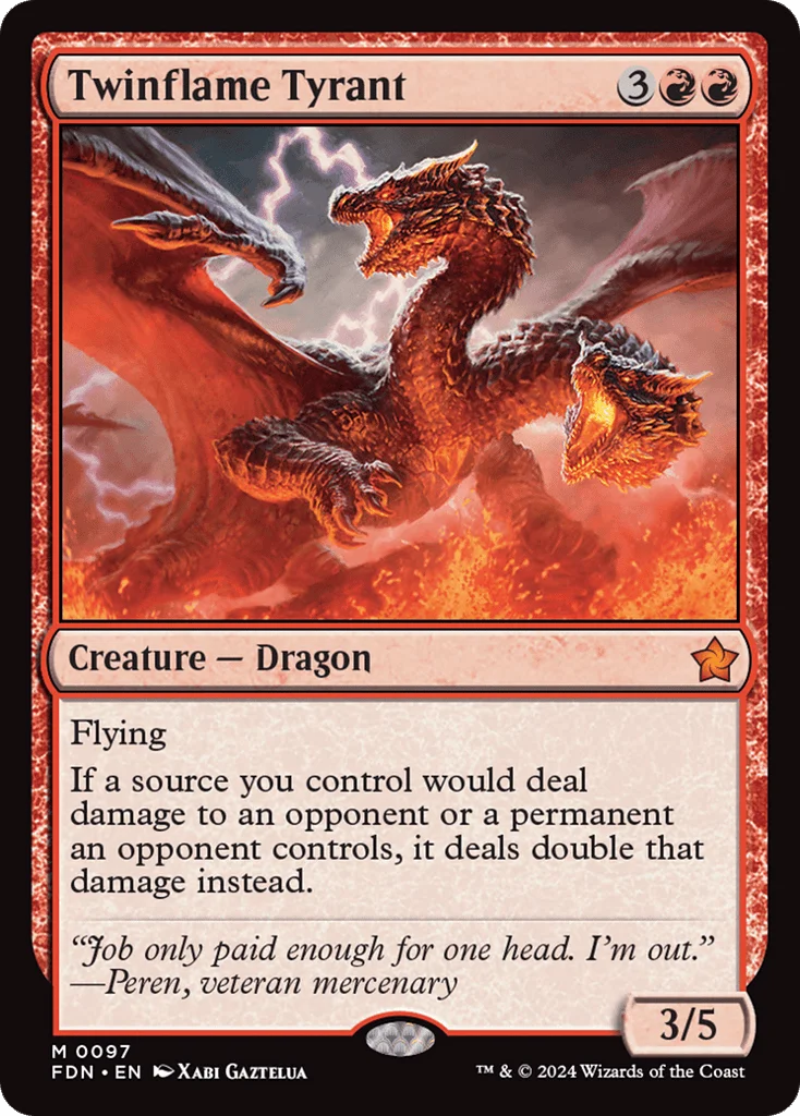 Twinflame Tyrant · Foundations