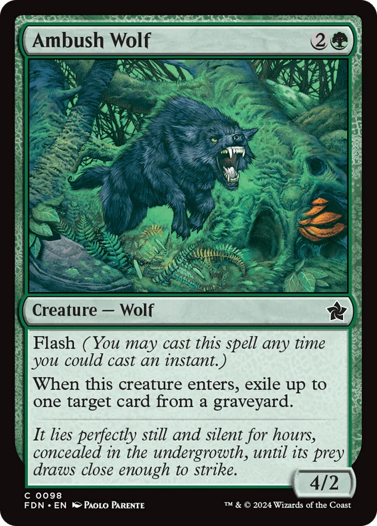 Ambush Wolf · Foundations