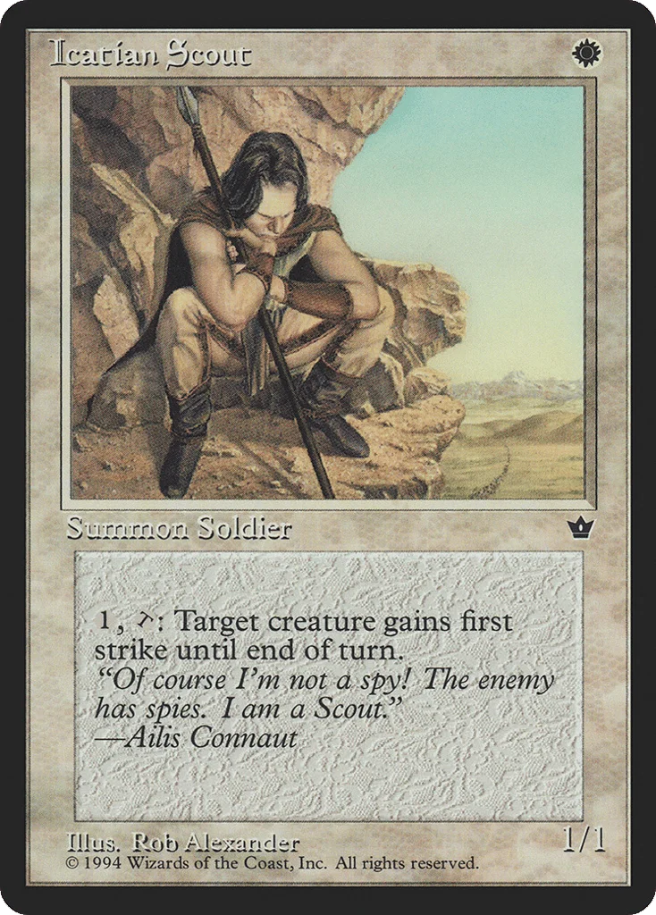 Icatian Scout · Fallen Empires