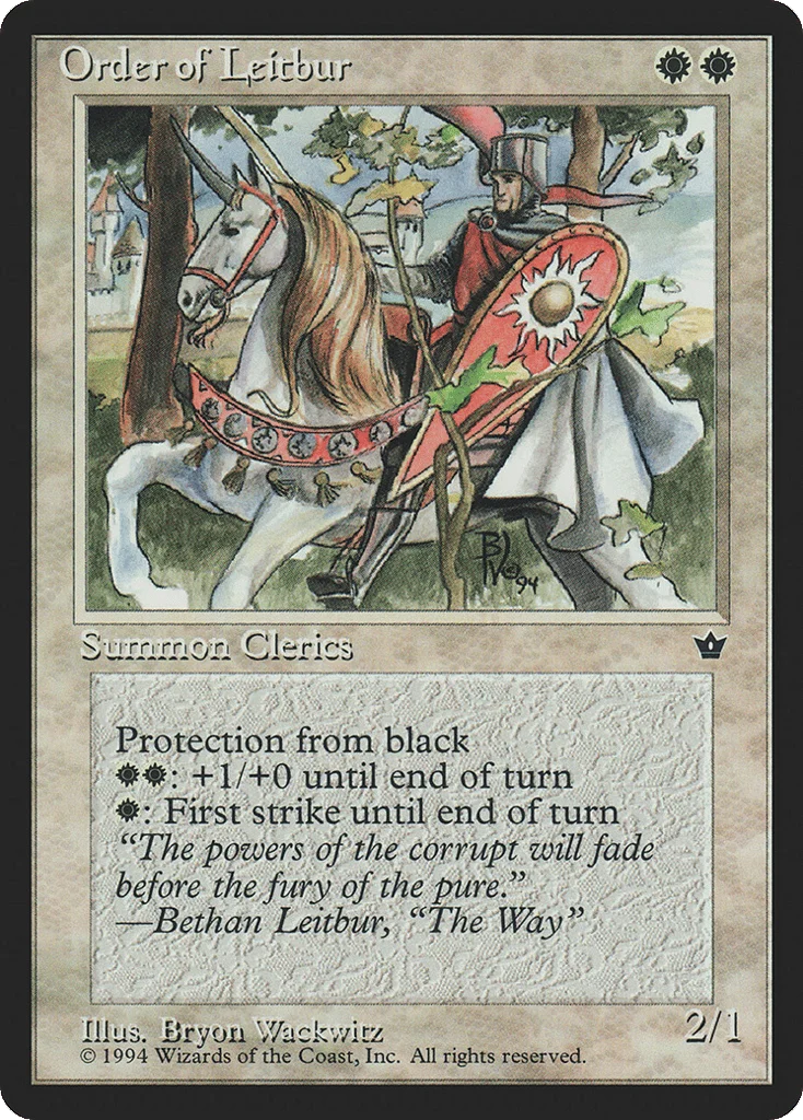 Order of Leitbur · Fallen Empires