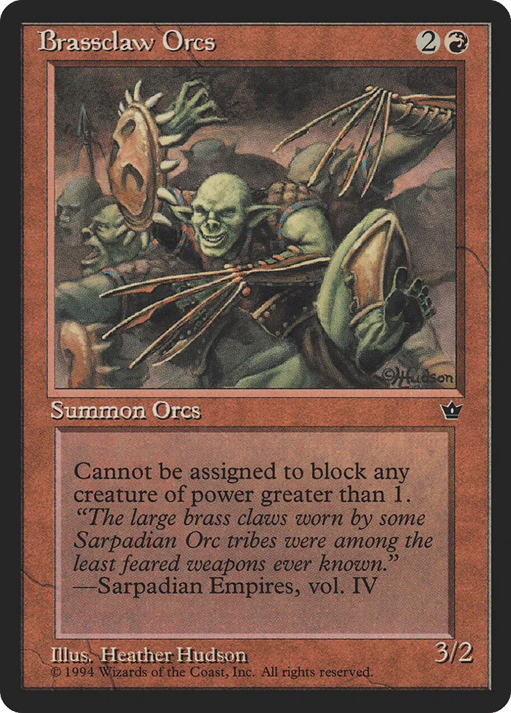 Brassclaw Orcs · Fallen Empires