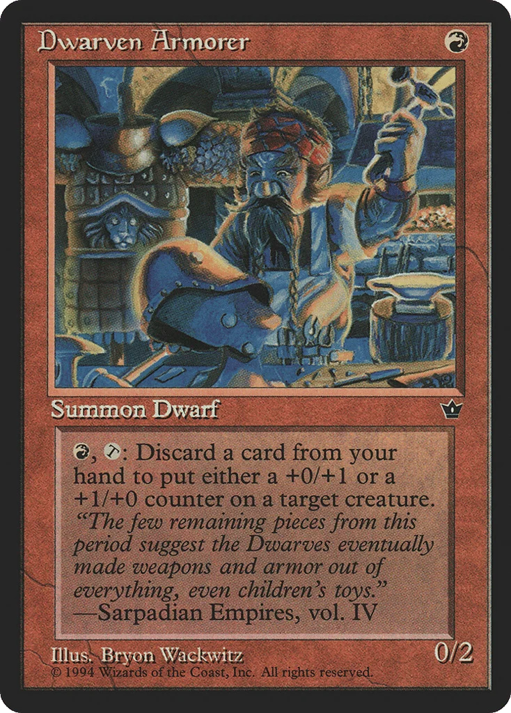 Dwarven Armorer · Fallen Empires