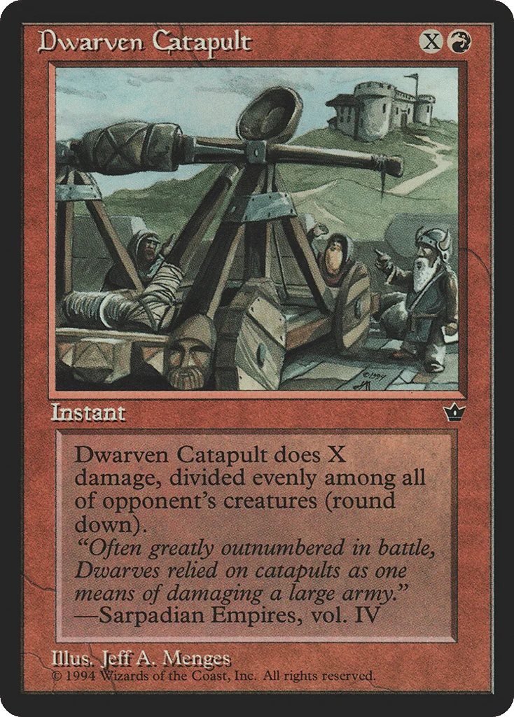 Dwarven Catapult · Fallen Empires
