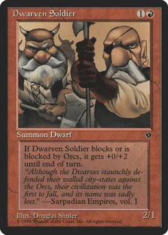 Dwarven Soldier