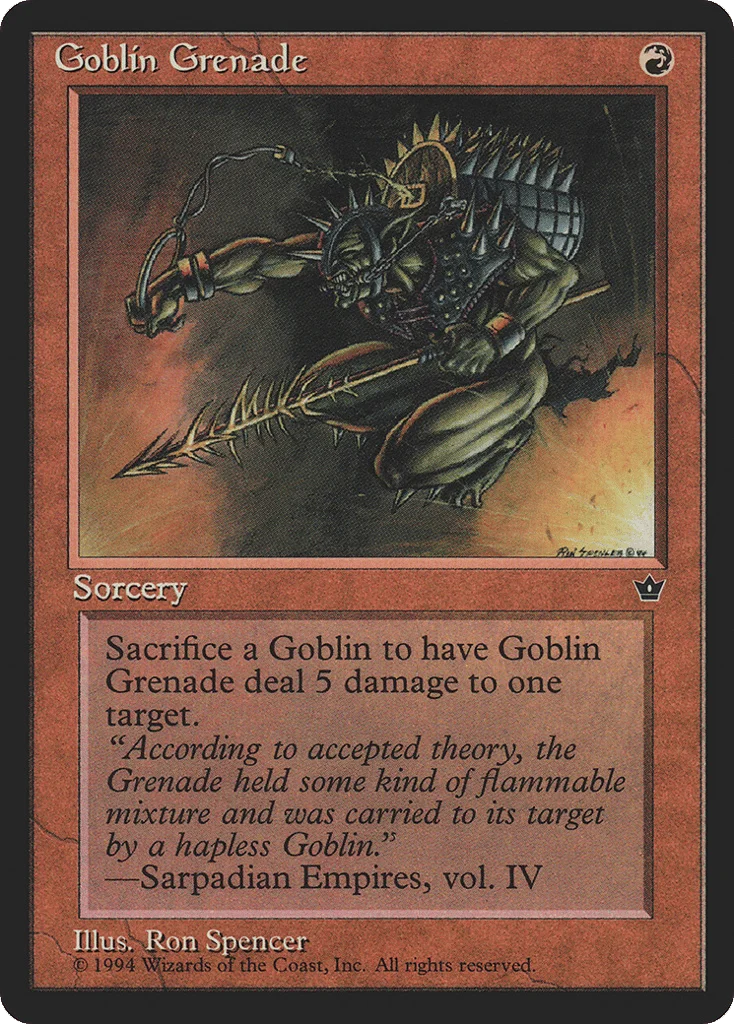 Goblin Grenade · Fallen Empires