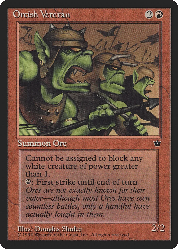 Orcish Veteran · Fallen Empires
