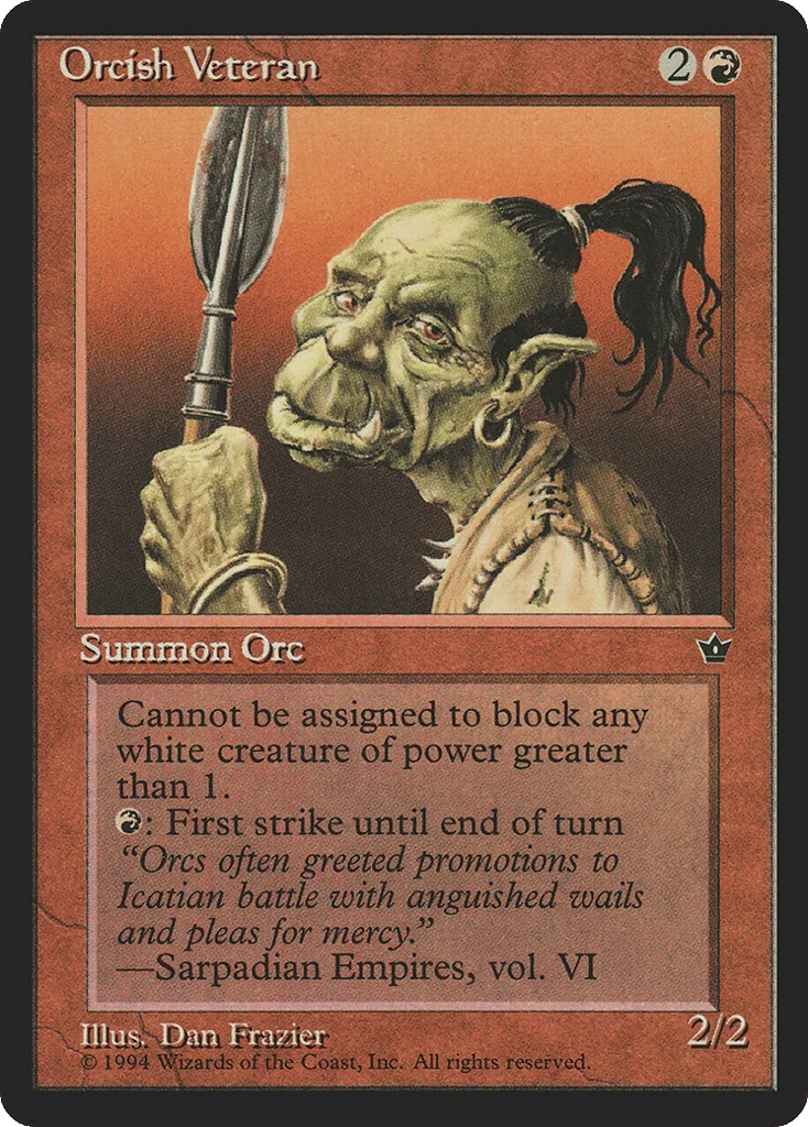 Orcish Veteran · Fallen Empires