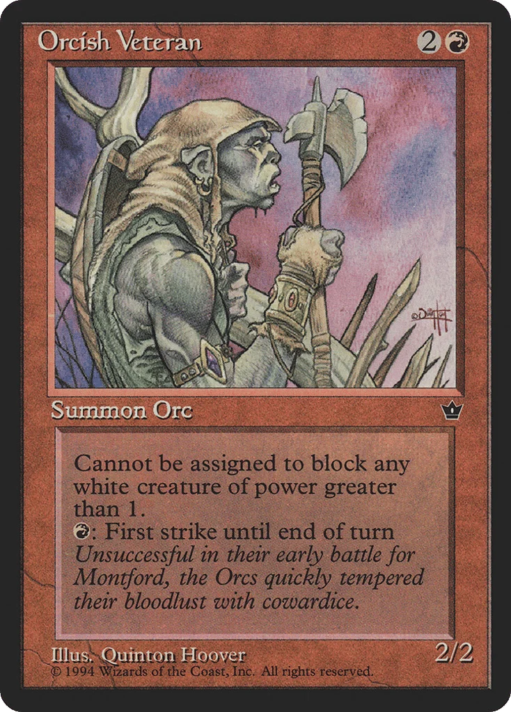 Orcish Veteran · Fallen Empires