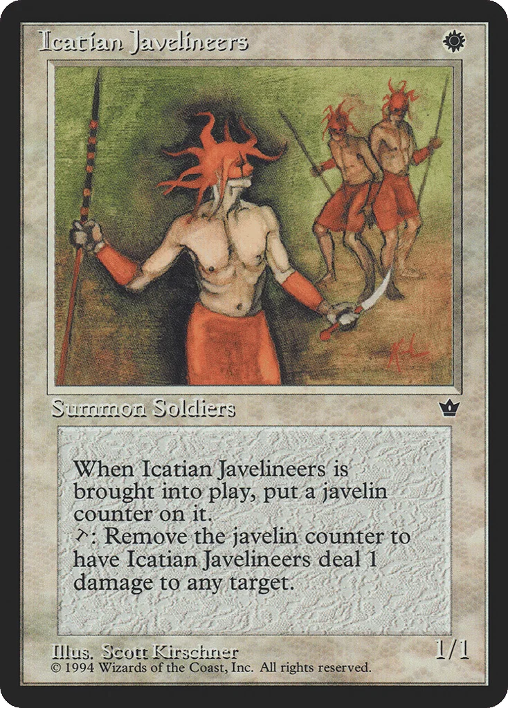 Icatian Javelineers · Fallen Empires
