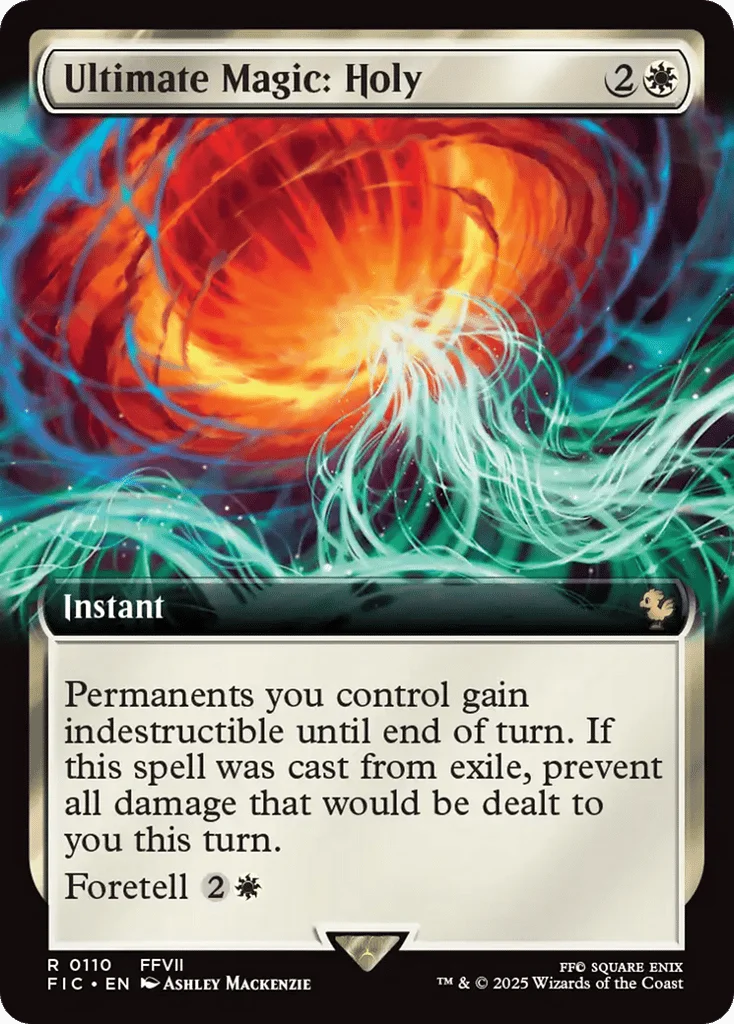 Ultimate Magic: Holy · Final Fantasy Commander