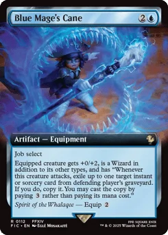 Blue Mage's Cane