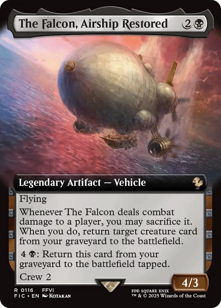 The Falcon, Airship Restored · Final Fantasy Commander