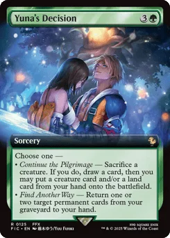 Yuna's Decision