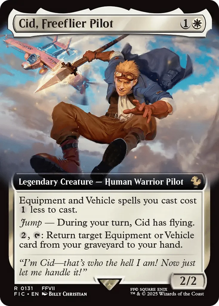 Cid, Freeflier Pilot · Final Fantasy Commander