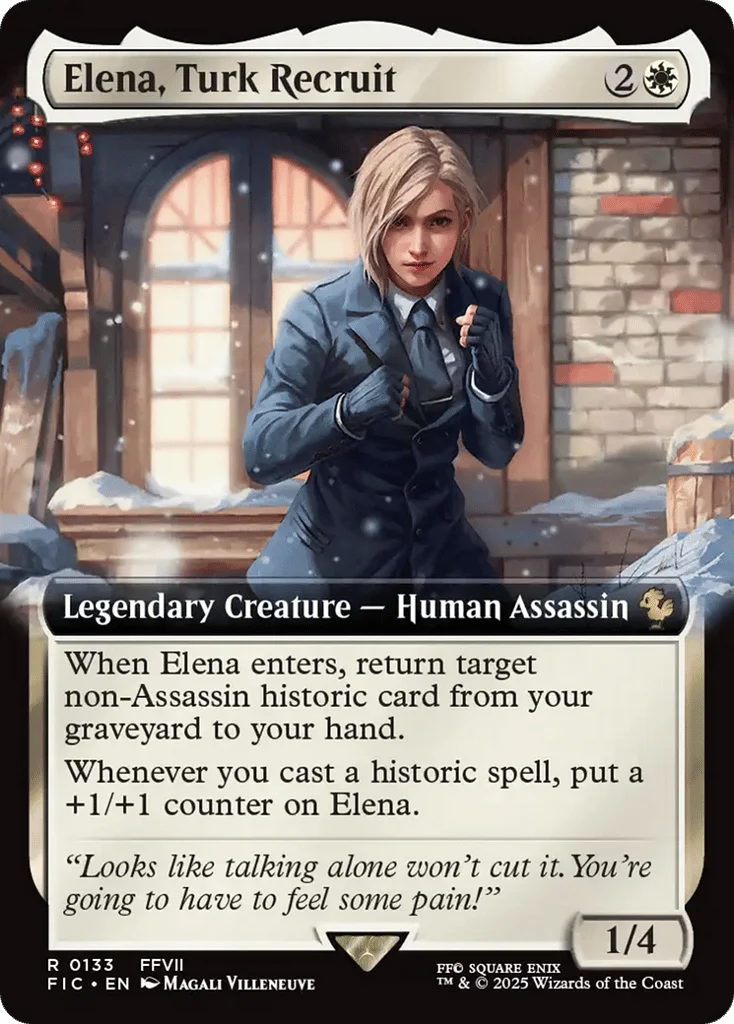 Elena, Turk Recruit · Final Fantasy Commander