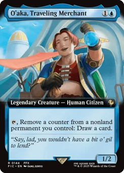 O'aka, Traveling Merchant
