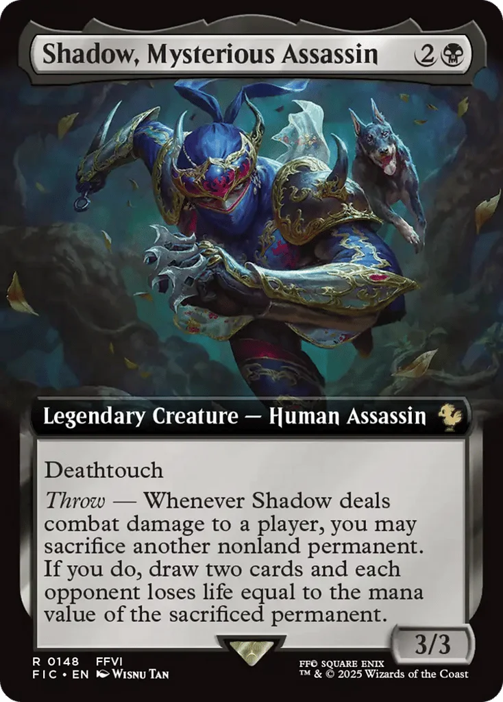 Shadow, Mysterious Assassin · Final Fantasy Commander