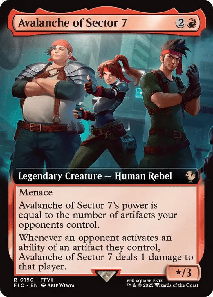 Avalanche of Sector 7 · Final Fantasy Commander