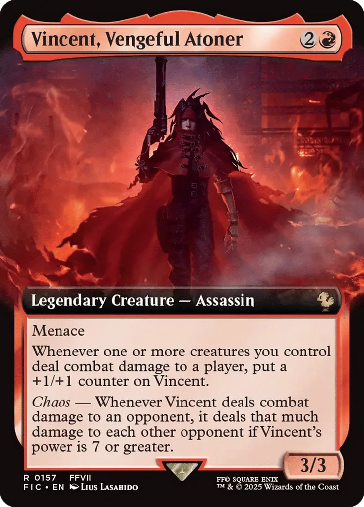 Vincent, Vengeful Atoner · Final Fantasy Commander