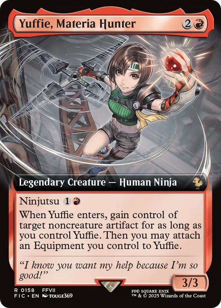 Yuffie, Materia Hunter · Final Fantasy Commander