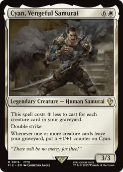 Cyan, Vengeful Samurai