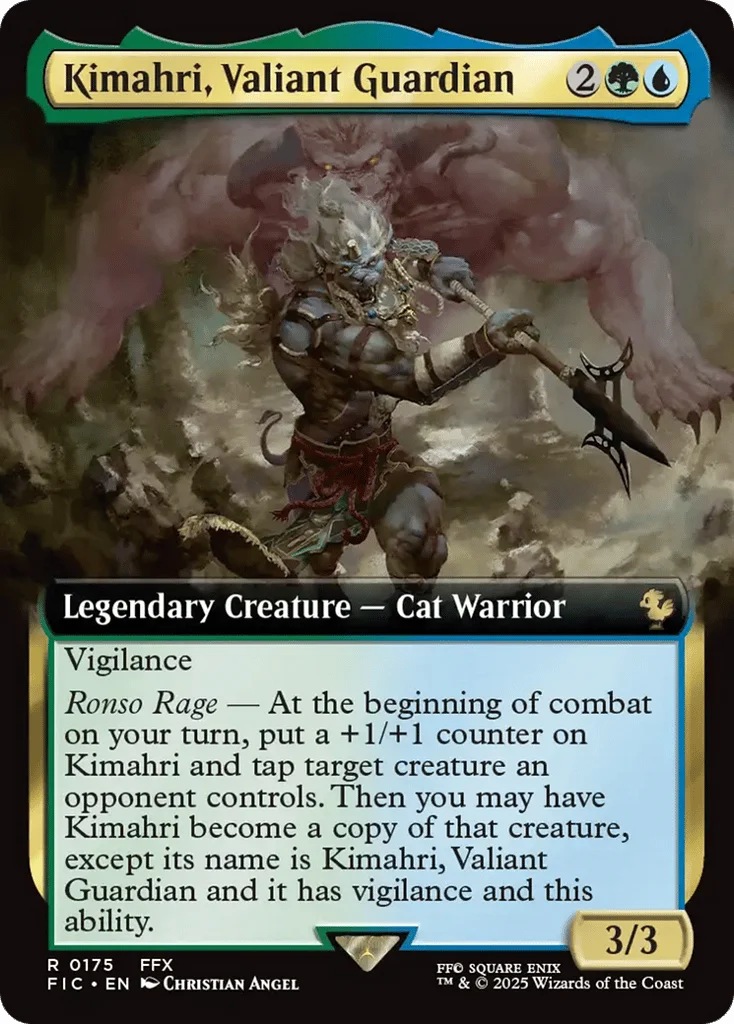 Kimahri, Valiant Guardian · Final Fantasy Commander