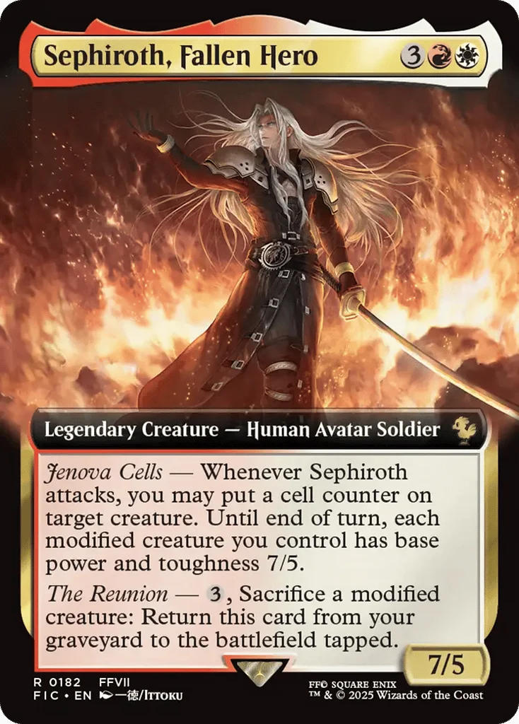Sephiroth, Fallen Hero · Final Fantasy Commander