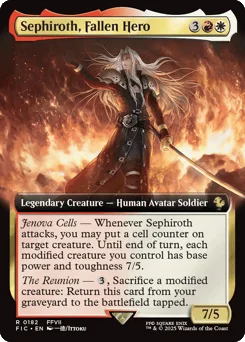 Sephiroth, Fallen Hero