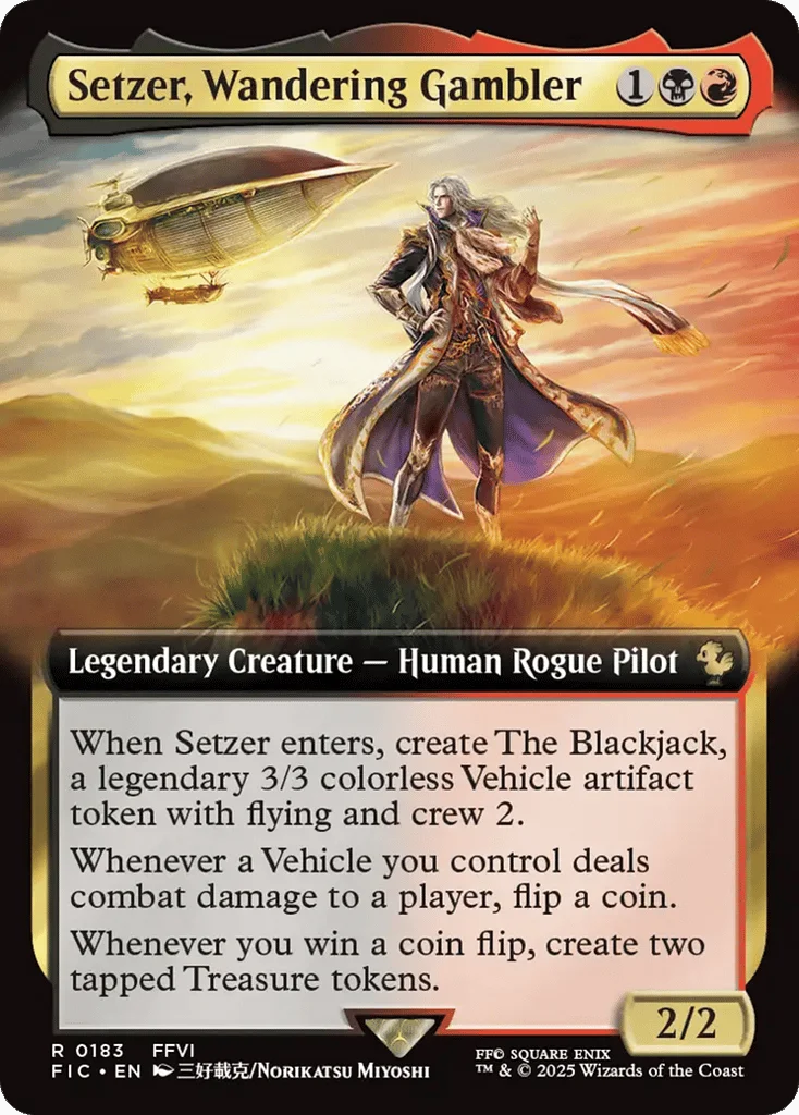 Setzer, Wandering Gambler · Final Fantasy Commander